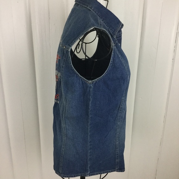 HARLEY DAVIDSON DENIM SHIRT - NEW - Picture 3 of 6